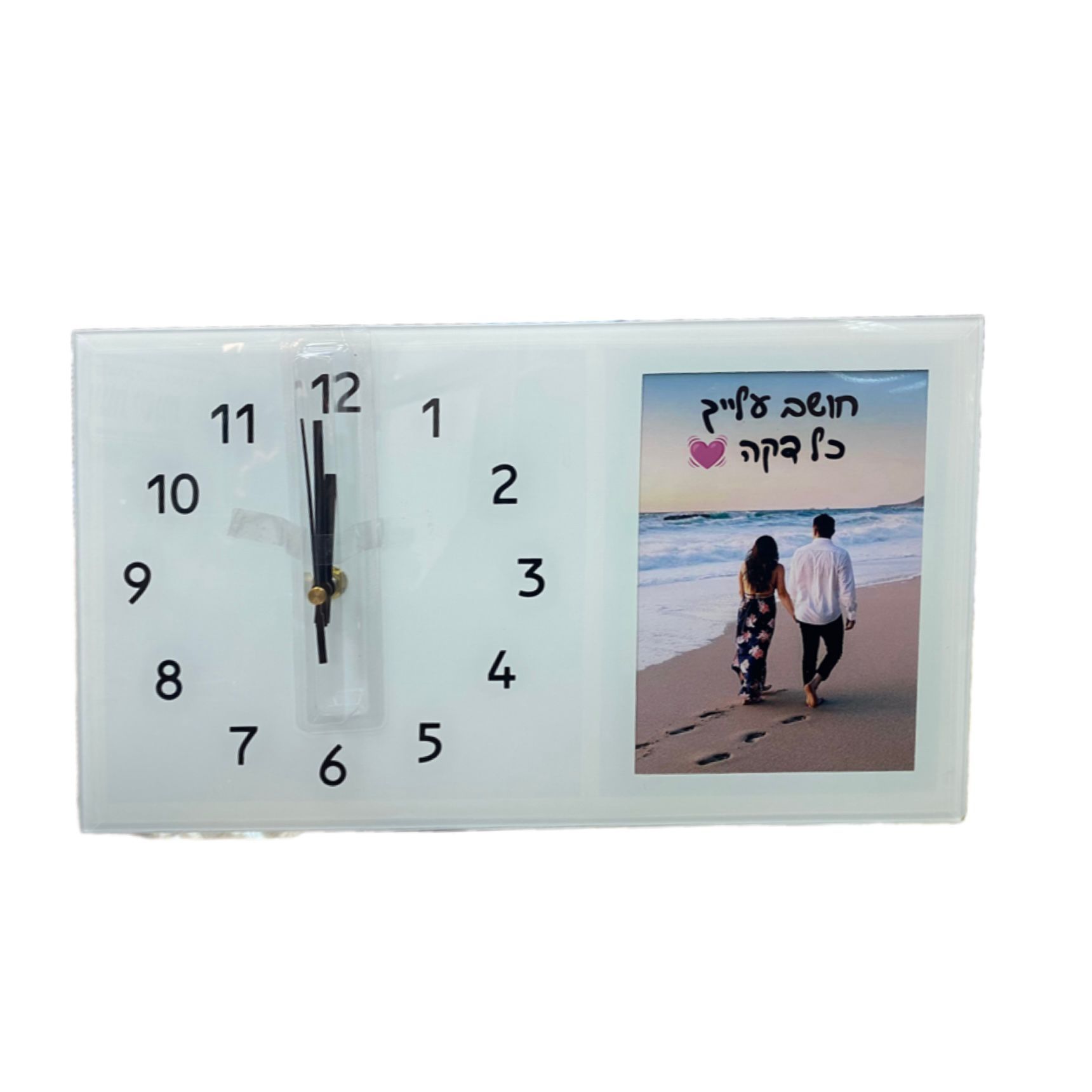שעון עם תמונה אחת